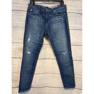 AG Adriano Goldschmied The Legging Ankle Super Skinny Size 31